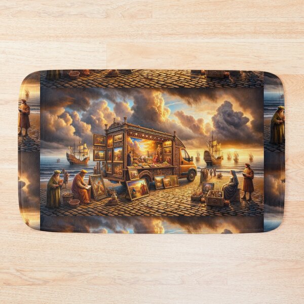 Item preview, The Seaside Art Vendor designed and sold by Paul Louis Villani.
