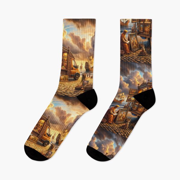 Item preview, The Seaside Art Vendor designed and sold by Paul Louis Villani.