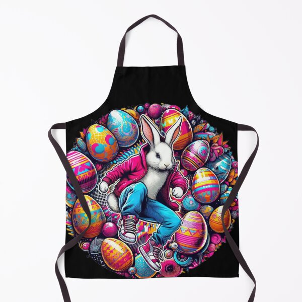 Item preview, rabbit with easter eggs Easter Funny animals  designed and sold by Expressions-Sel.