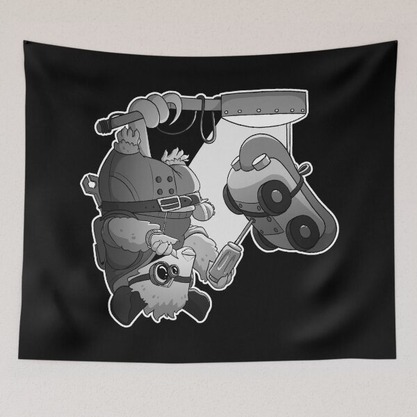Item preview, Opossum Artificer! - Black and White Version! designed and sold by ghostcashew.