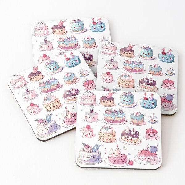 Item preview, Kawaii Cakes designed and sold by NicolasGlowArt.