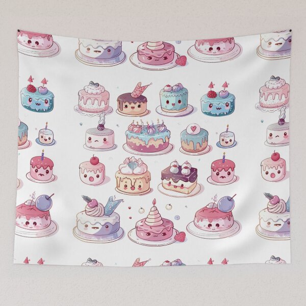 Item preview, Kawaii Cakes designed and sold by NicolasGlowArt.