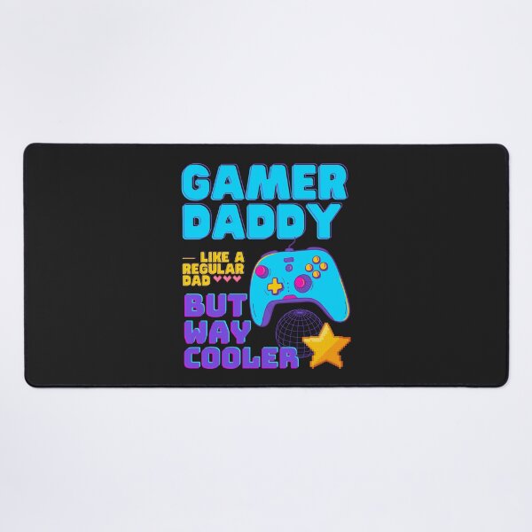 Item preview, Gamer Daddy - like a regular dad but way cooler  designed and sold by SillyShibas.