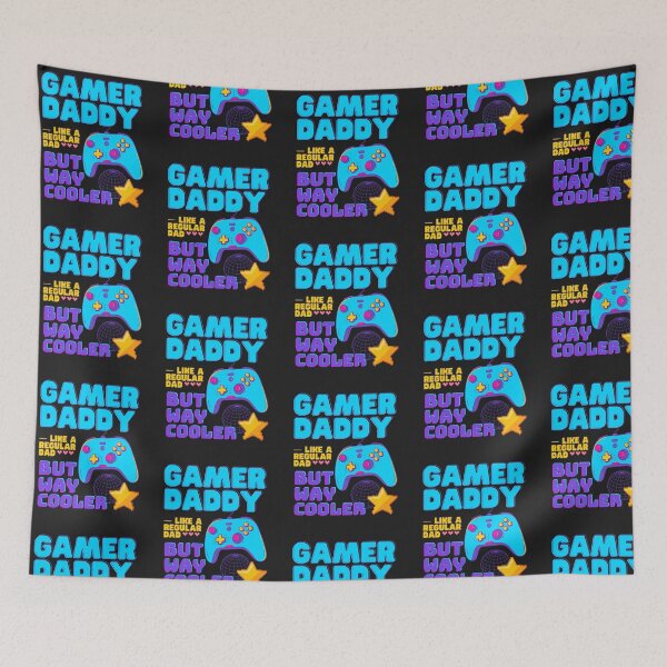 Item preview, Gamer Daddy - like a regular dad but way cooler  designed and sold by SillyShibas.