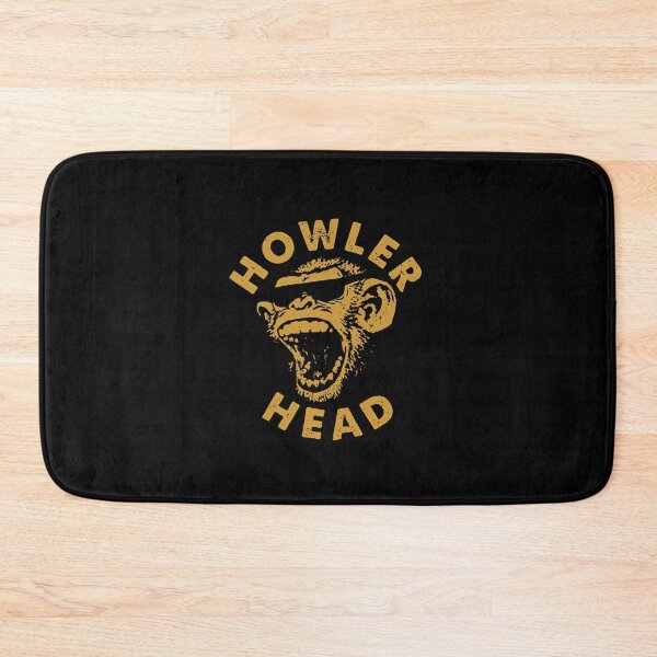 Item preview, monkey with glasses howler head designed and sold by BladiWear.
