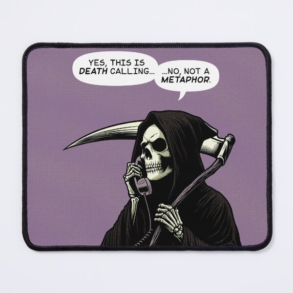 Item preview, Grim Reaper death metaphor designed and sold by Syahrasi.