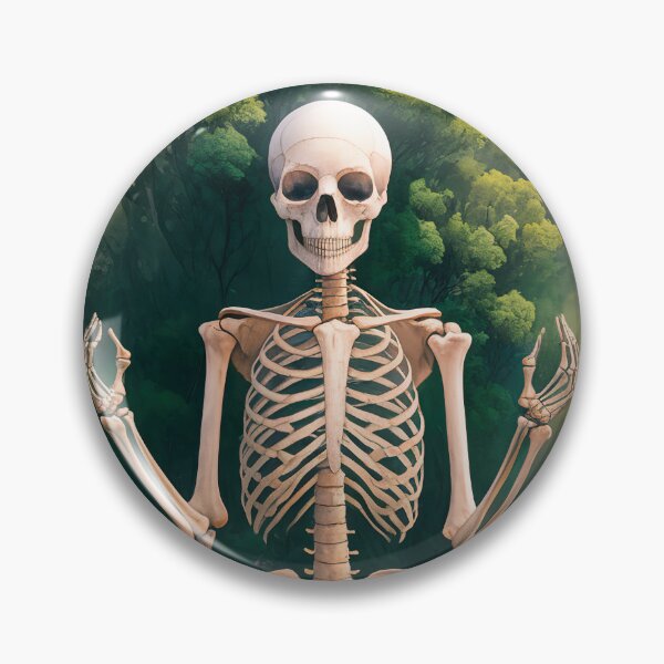 Item preview, nature meditating skeleton designed and sold by ururuty.