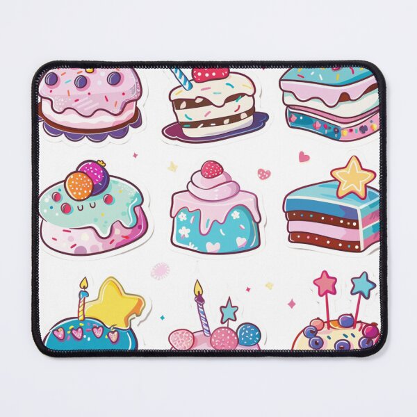 Item preview, Cakes Stickers designed and sold by NicolasGlowArt.