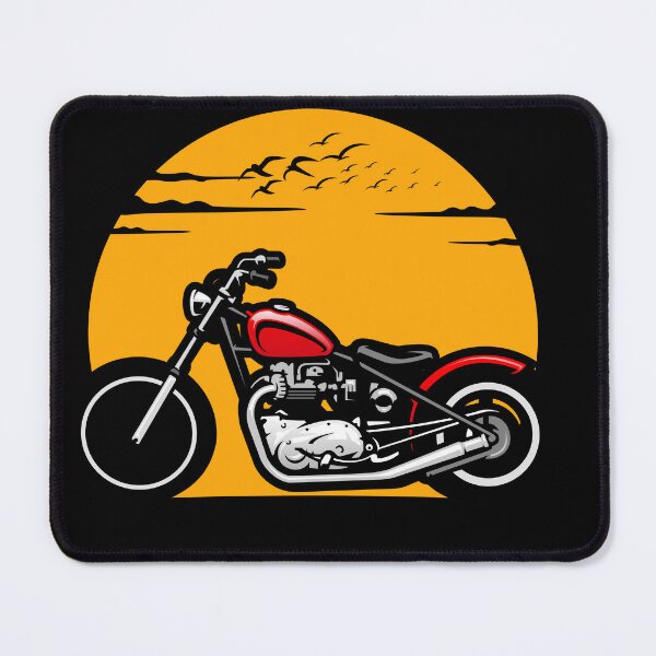 Item preview, Vintage Sunset with Red Classic Bike designed and sold by Kaidynz.
