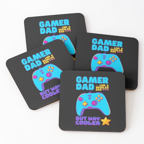 Item preview, Gamer dad - like a regular dad but way cooler designed and sold by SillyShibas.