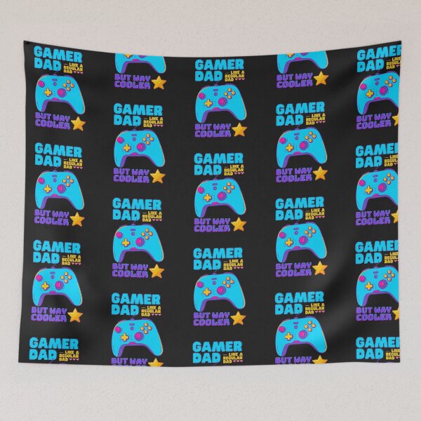 Item preview, Gamer dad - like a regular dad but way cooler designed and sold by SillyShibas.