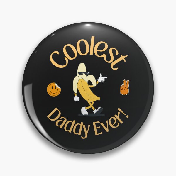 Item preview, Coolest daddy ever retro design designed and sold by SillyShibas.