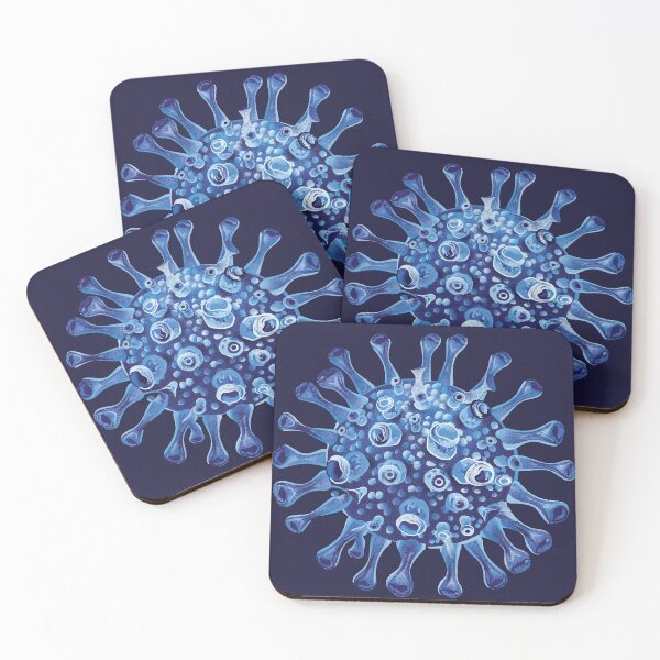Item preview, CORONA VIRUS - COVID19 - Blue Edition designed and sold by lapart.
