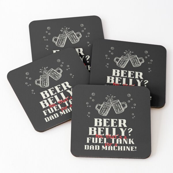 Item preview, Beer belly is fuel tank for dad machine designed and sold by SillyShibas.