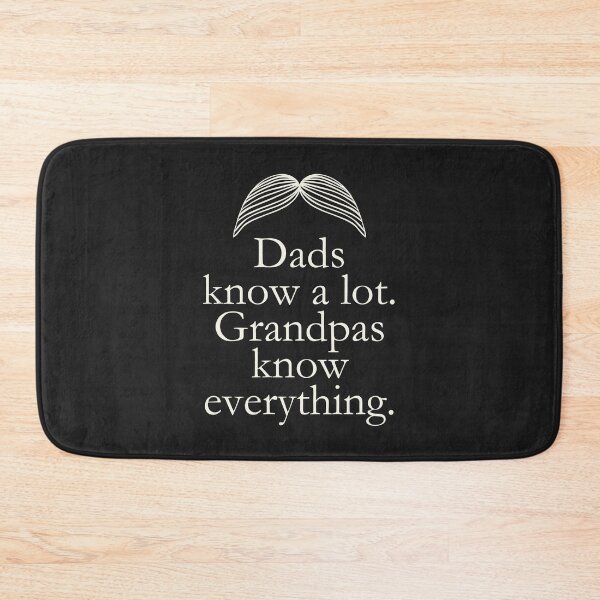 Item preview, Dad knows a lot, grandpa knows everything designed and sold by SillyShibas.