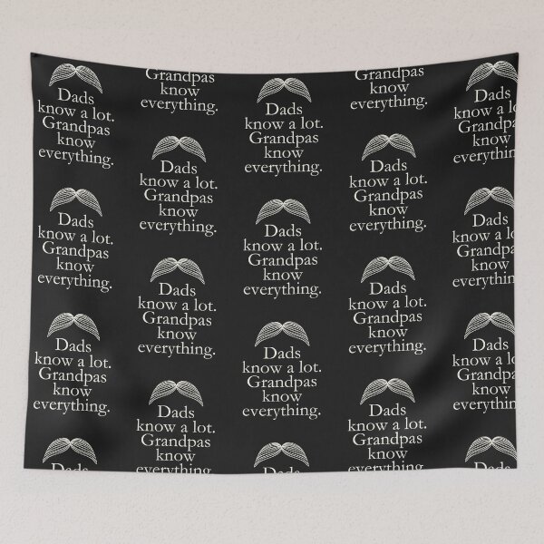 Item preview, Dad knows a lot, grandpa knows everything designed and sold by SillyShibas.