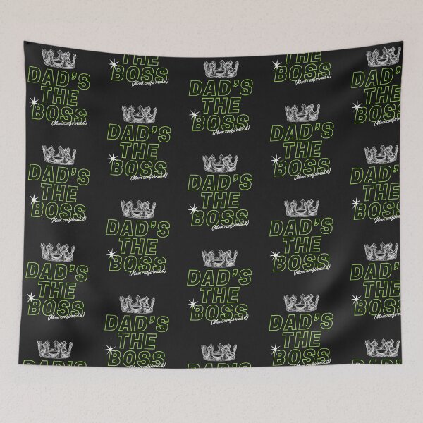 Item preview, Dad's the boss, mom confirmed it designed and sold by SillyShibas.