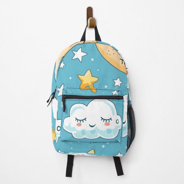 Item preview, Cute Clouds And Moon  designed and sold by NicolasGlowArt.