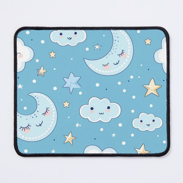 Item preview, Clouds And Moon Cute T-Shirt designed and sold by NicolasGlowArt.
