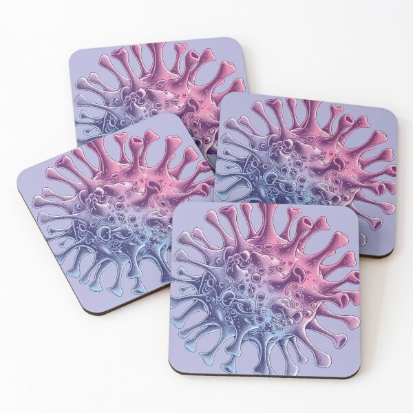 Item preview, CORONA VIRUS - COVID19 (Blue and Purple Edition) designed and sold by lapart.