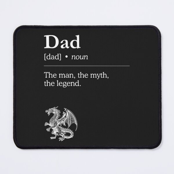 Item preview, Dad the man, the myth, the legend designed and sold by SillyShibas.