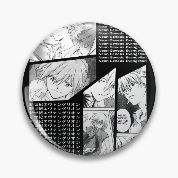 Item preview, Kaworu Nagisa Eva Manga Stripe Design designed and sold by Wafusaurus.