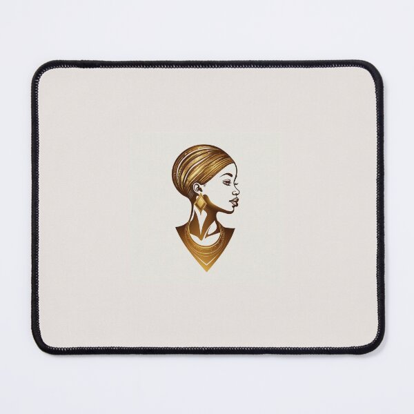 Item preview, South African woman in gold designed and sold by BabyonBaby.