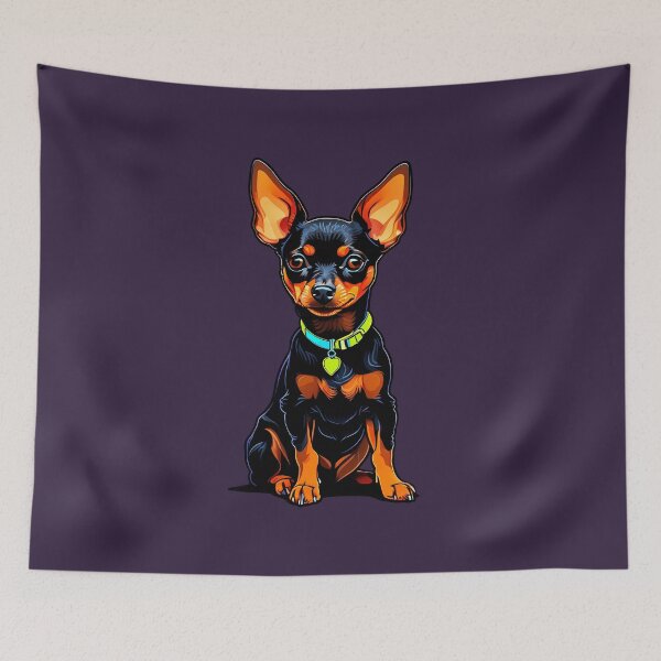 Item preview, Min Pin Digital Art designed and sold by FrescoDesign.