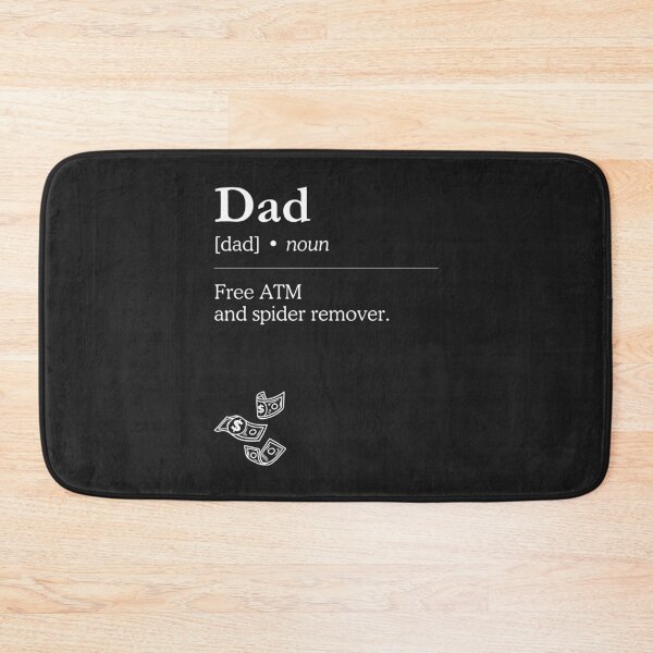 Item preview, Dad free ATM and spider remover designed and sold by SillyShibas.