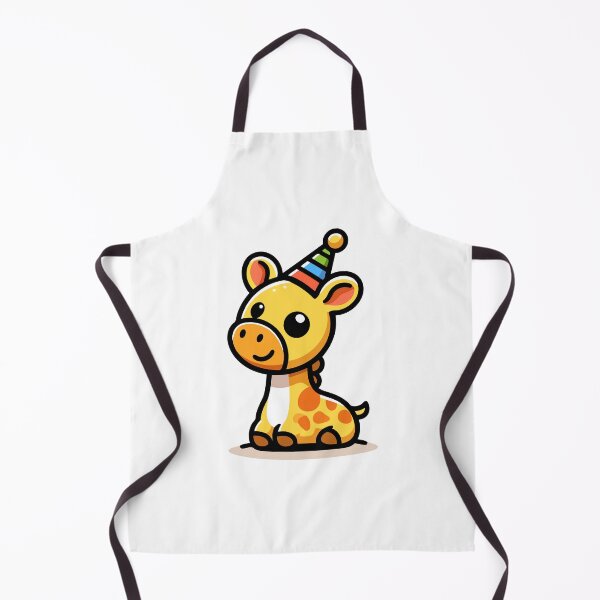 Item preview, Party Time Giraffe - Cute Celebratory Giraffe with Party Hat designed and sold by Akioos.