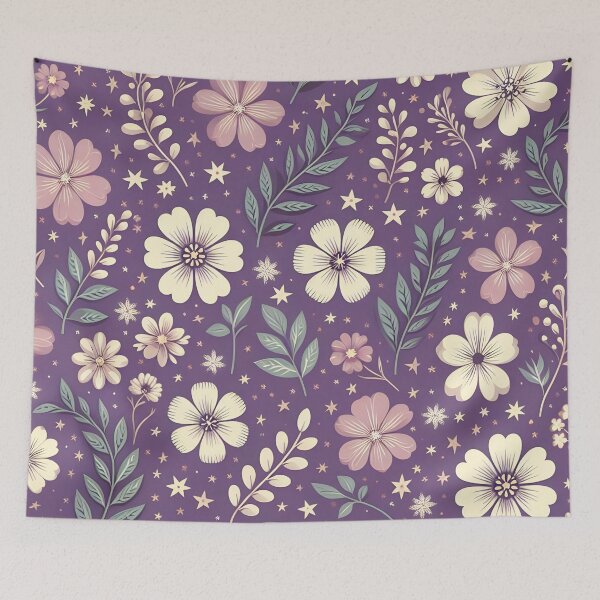 Item preview, Purple Floral Pattern designed and sold by GraphicsClub.