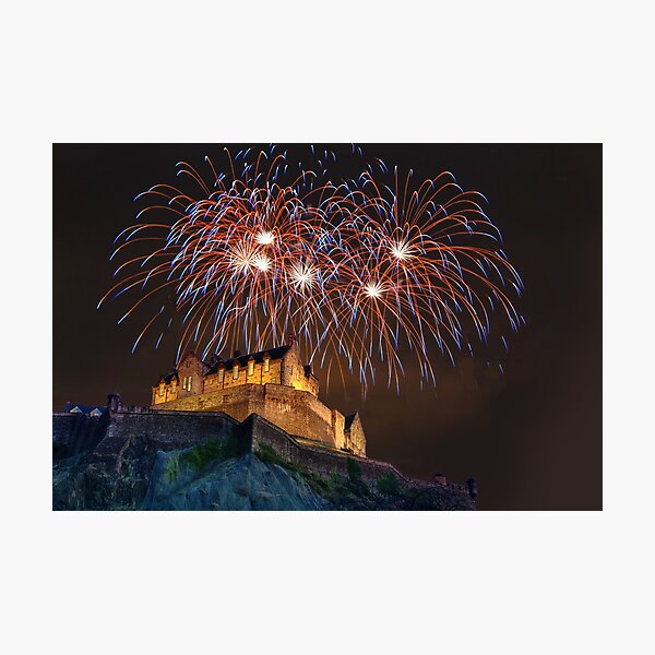 Item preview, Edinburgh Castle Hogmanay  designed and sold by Alisonchambers2.