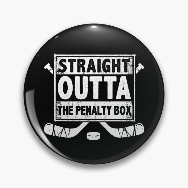 Item preview, Hockey Player Gift Funny Straight Outta The Penalty Box  designed and sold by alenaz.