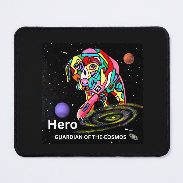 Item preview, A Dog called Hero Guardian of the Cosmos designed and sold by Bagsyrose.