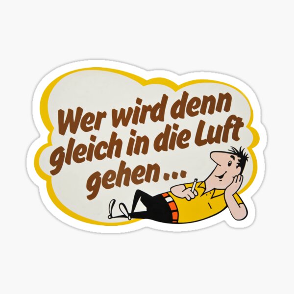 Alte Werbung | HB Männchen Sticker
