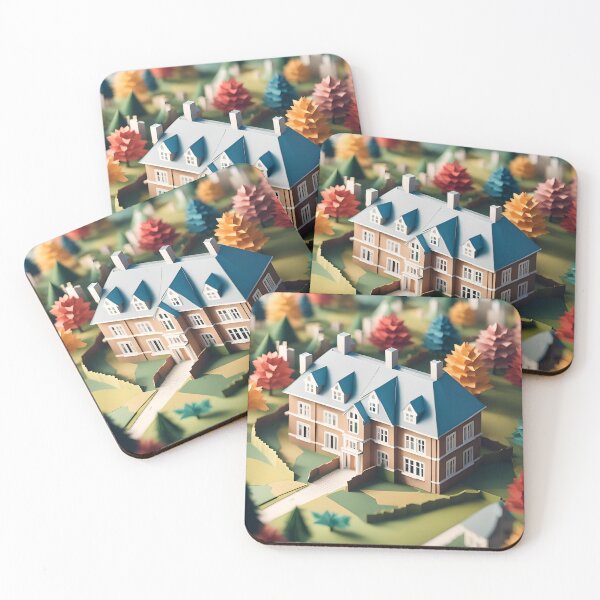 Item preview, Origami Art - Tranquil Estate: An English Country Manor designed and sold by ArtfulFolds.