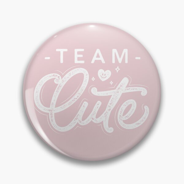 Item preview, Team Cute Hand Lettering designed and sold by JustPawsome.