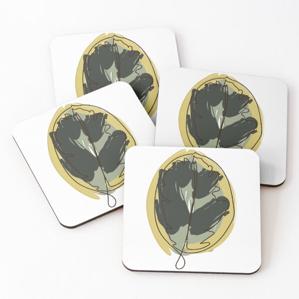 Item preview, Ficus Rubber Plant Line Art Leaf designed and sold by majabojarska.
