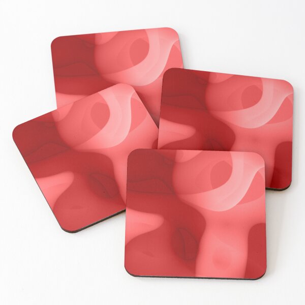 Item preview, Abstraction " red wave 2 " designed and sold by Gluecknika.
