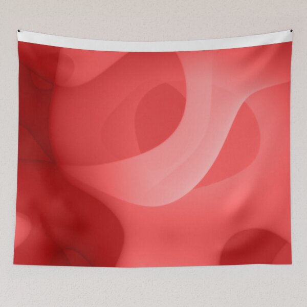 Item preview, Abstraction " red wave 2 " designed and sold by Gluecknika.
