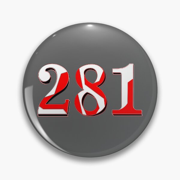 Item preview, number two hundred and eighty one digit 281 order sequence team member age designed and sold by 4rpixs.