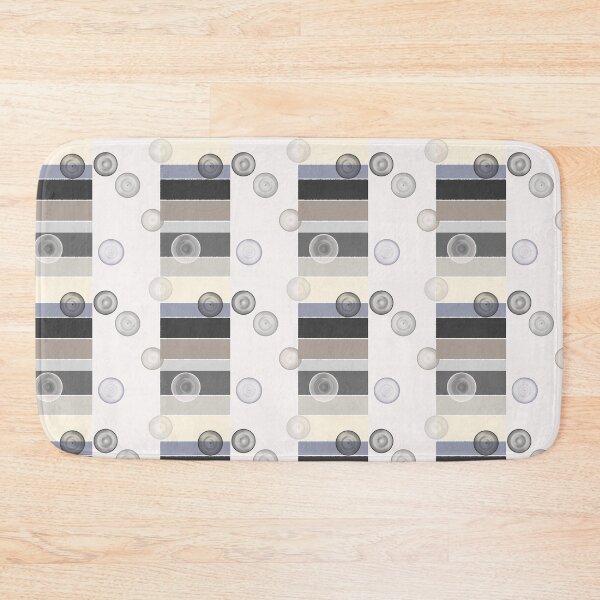 Item preview, Neutral Columns Stripes and Circles  designed and sold by JaygiesDesign.