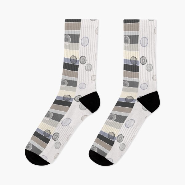Item preview, Neutral Columns Stripes and Circles  designed and sold by JaygiesDesign.