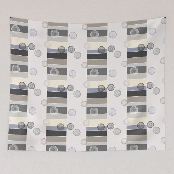 Item preview, Neutral Columns Stripes and Circles  designed and sold by JaygiesDesign.