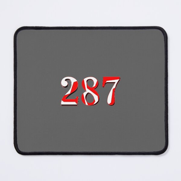 Item preview, number two hundred and eighty seven digit 287 order sequence team member age designed and sold by 4rpixs.