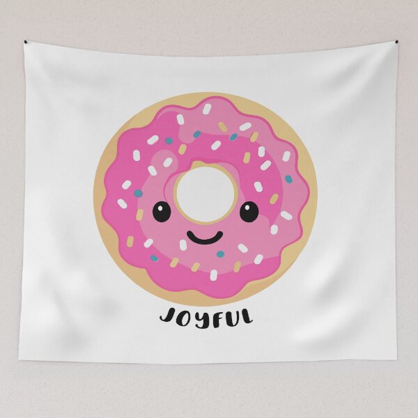 Item preview, Donut joyful cute sticker, kawaii style designed and sold by NatalkaP.