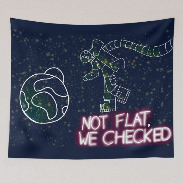 Item preview, Not Flat, We Checked designed and sold by Eckxa27.