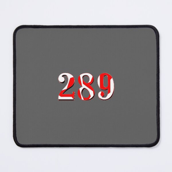 Item preview, number two hundred and eighty nine digit 289 order sequence team member age designed and sold by 4rpixs.