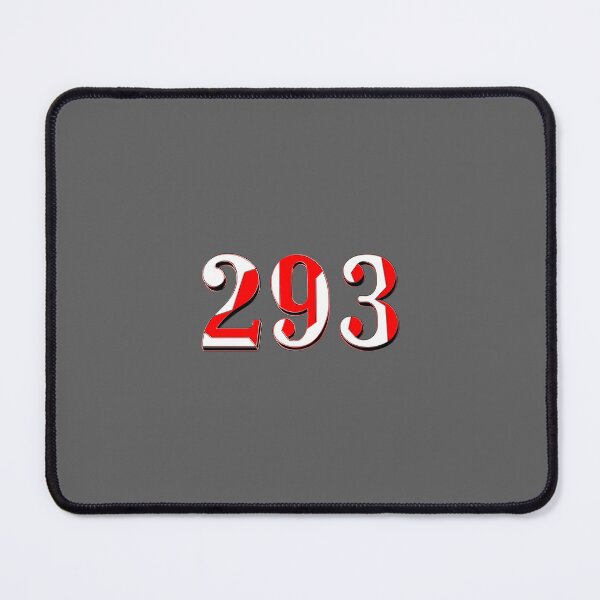 Item preview, number two hundred and ninety three digit 293 order sequence team member age designed and sold by 4rpixs.