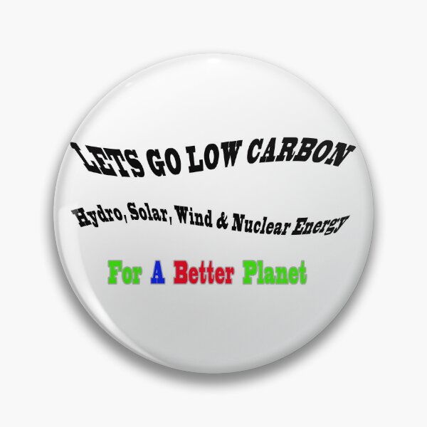 Item preview, Lets Go Low Carbon For a Better Planet designed and sold by 4ABetterPlanet.